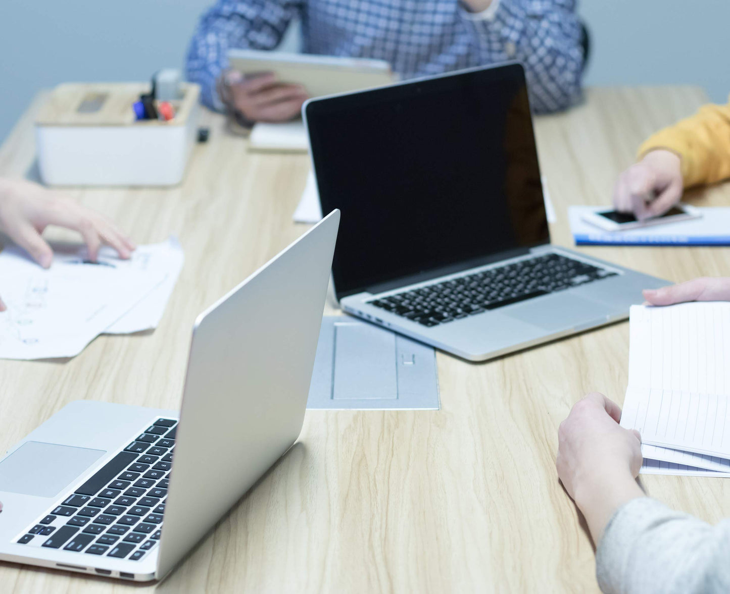 Pop Up Power Cover Box Desktop Socket with Dual USB