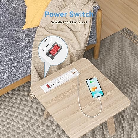 Furniture Recessed Power Strip
