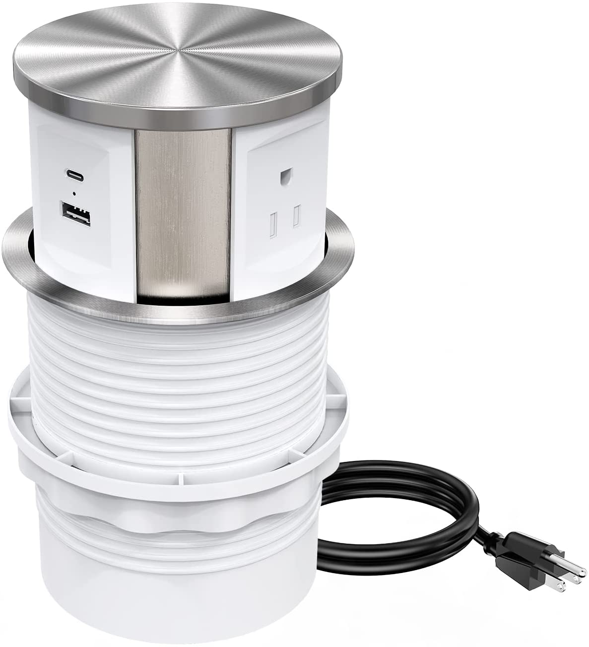 Automatic Pop Up Power Outlet for Kitchen Table