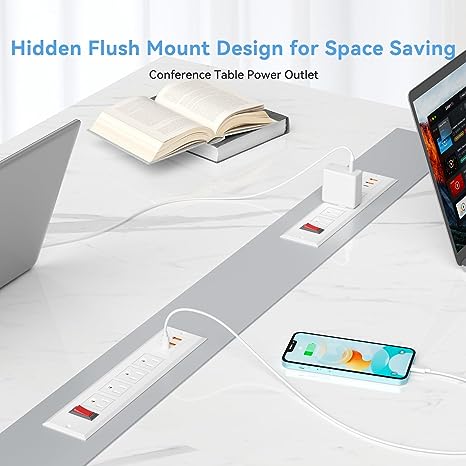 Furniture Recessed Power Strip