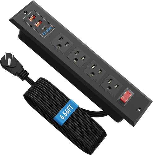 Furniture Recessed Power Strip