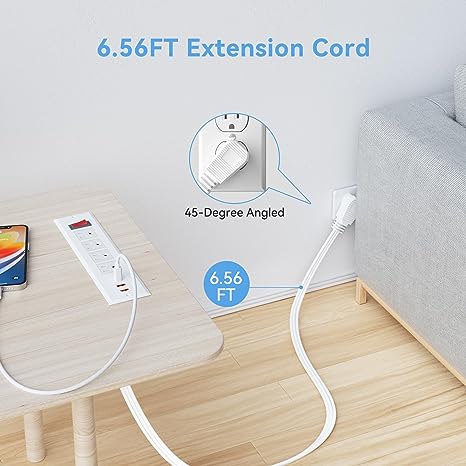 Furniture Recessed Power Strip