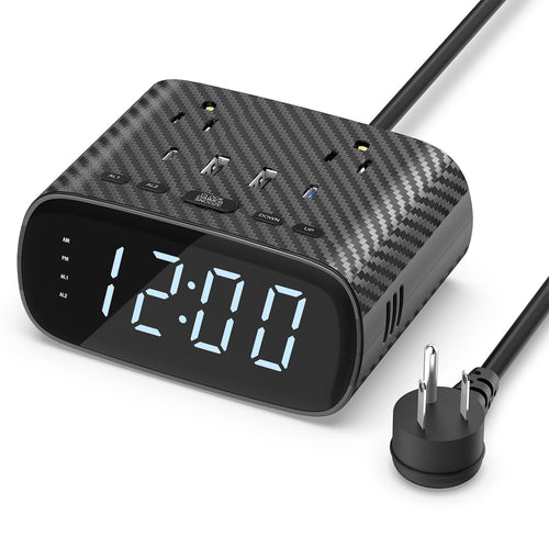 Electronic Alarm Clock Charging Station PD 30W USB C