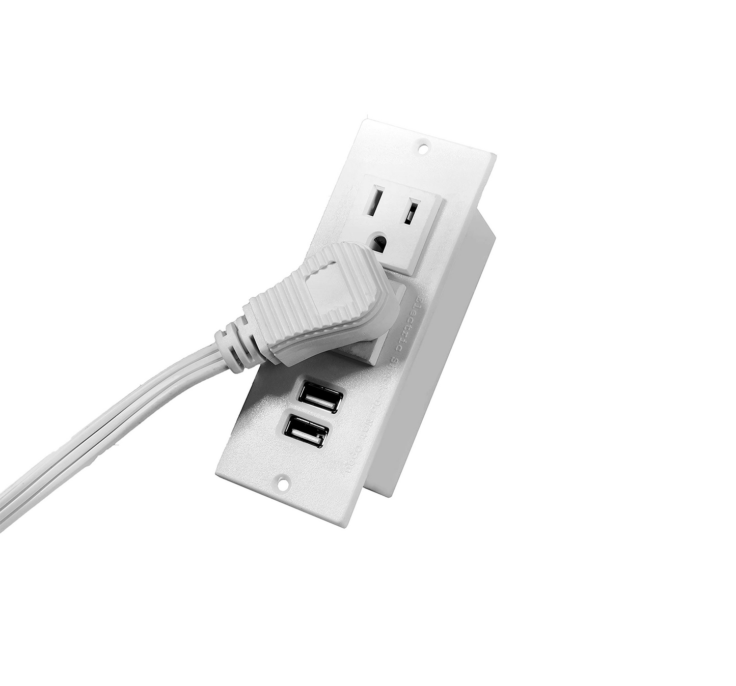 Desktop Power Grommet  with 2-Socket 2-USB