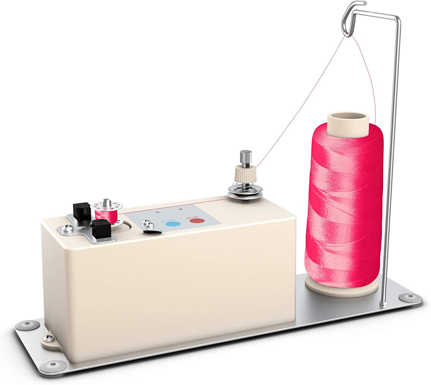 Automatic Bobbin Winder, Electrical Bobbin Winder with Spool Thread Stand for Sewing, Brother, Babylock, Singer, Janome,