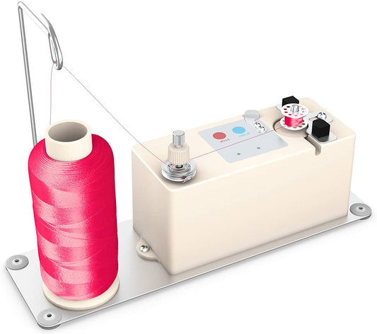 Automatic Bobbin Winder, Electrical Bobbin Winder with Spool Thread Stand for Sewing, Brother, Babylock, Singer, Janome,